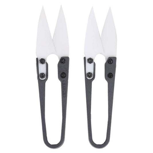 2pcs Insulated Ceramic U - shear Hand Tools, Ceramic Scissors - ORIWHIZ