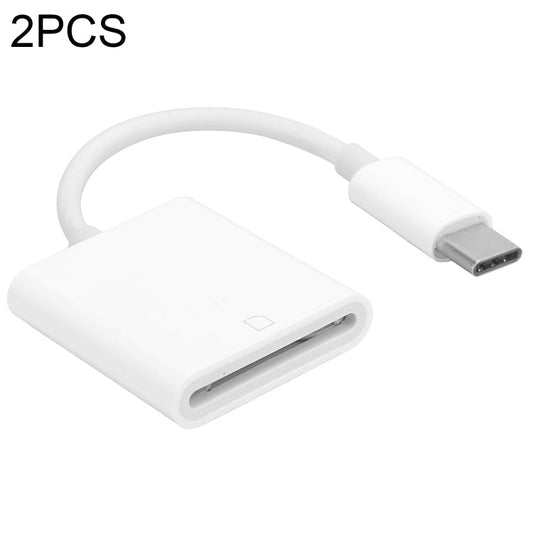 2pcs USB - C / Type - C to SD(HC) Card Reader Adapter - ORIWHIZ