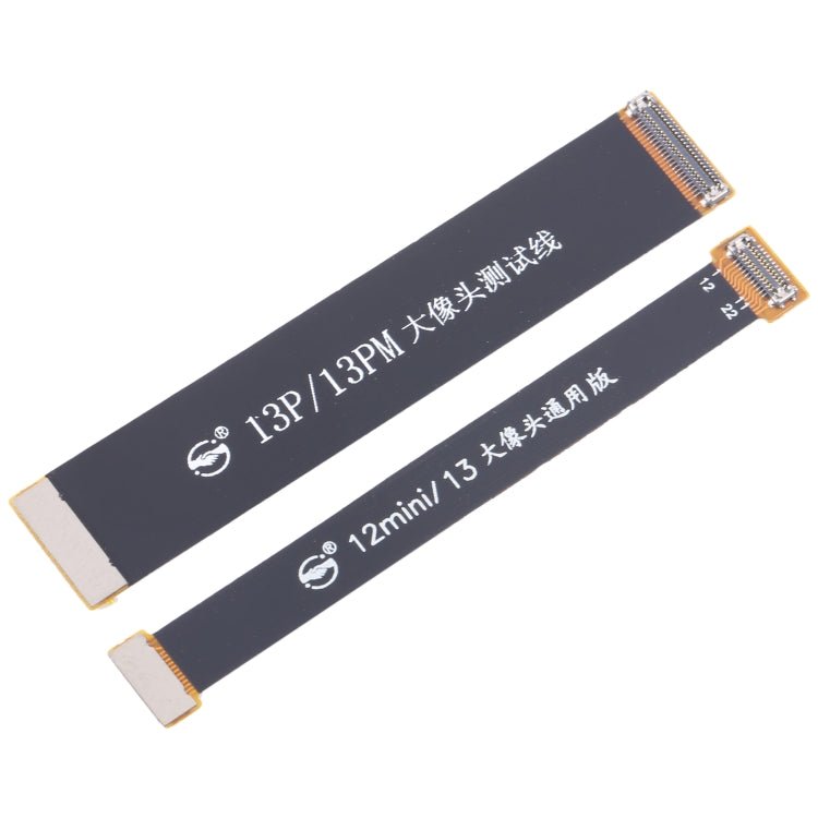 2pcs/Set Rear Camera Extension Test Flex Cable, For iPhone 14 Pro, For iPhone 14 Pro Max, For iPhone 13 Pro Max, For iPhone 13 Pro, For iPhone XS / XS Max, For iPhone X, For iPhone 8 / 8 Plus, For iPhone 7 / 7 Plus - ORIWHIZ