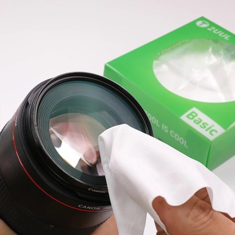 2UUL 10x10cm Microfiber Cleaning Wiper Antistatic Dust - Free Cloth, 2UUL 10x10cm - ORIWHIZ