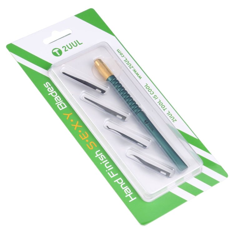 2UUL 5 in 1 PCB Clean Multifunctional Motherboard BGA Chip Glue Cleaning Scraping Pry Knife, 2UUL 5 in 1 - ORIWHIZ