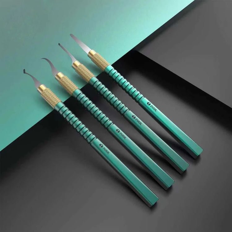 2UUL 5 in 1 PCB Clean Multifunctional Motherboard BGA Chip Glue Cleaning Scraping Pry Knife, 2UUL 5 in 1 - ORIWHIZ