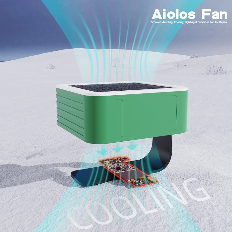 2UUL Aiolos Cooling + Lighting + Smoke Extraction Integrated Machine, Aiolos - ORIWHIZ