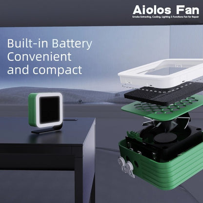 2UUL Aiolos Cooling + Lighting + Smoke Extraction Integrated Machine, Aiolos - ORIWHIZ
