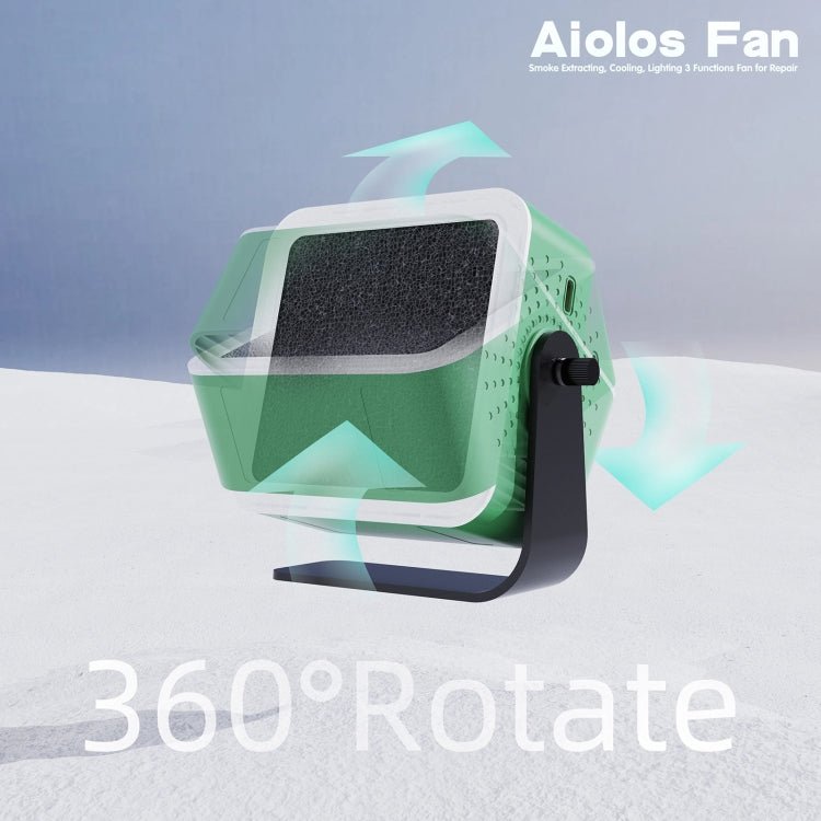 2UUL Aiolos Cooling + Lighting + Smoke Extraction Integrated Machine, Aiolos - ORIWHIZ