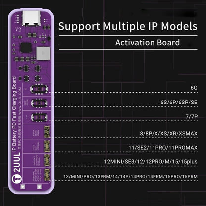 2UUL BT01 PD Fast Charging No - Disassembly Battery Activation Board for iPhone 6 to 15 Pro Max, BT01 - ORIWHIZ