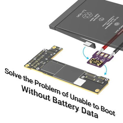 2UUL BT02 Detachable Double Sided Power Boot Battery Connector for iPhone 8 to 15 Pro Max / Android, BT02 - ORIWHIZ