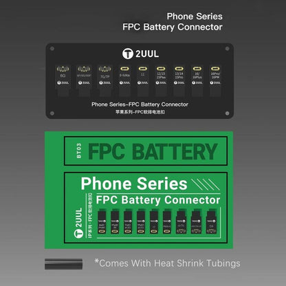 2uul BT03 FPC Battery Connector for iPhone 6 to 16 Pro Max, BT03 - ORIWHIZ