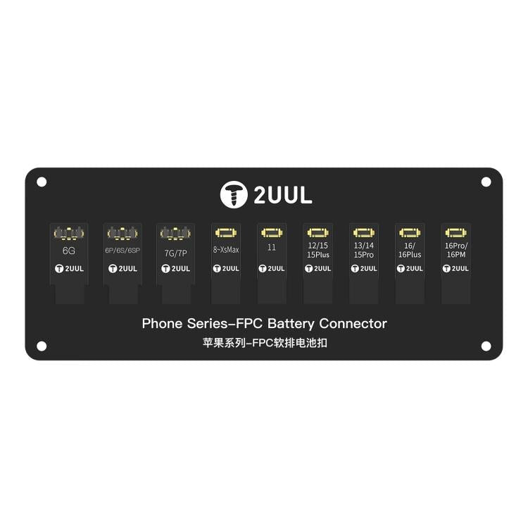 2uul BT03 FPC Battery Connector for iPhone 6 to 16 Pro Max, BT03 - ORIWHIZ