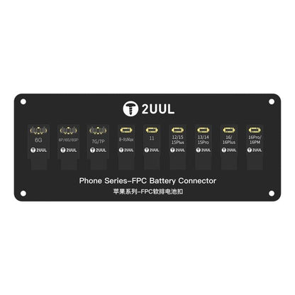 2uul BT03 FPC Battery Connector for iPhone 6 to 16 Pro Max, BT03 - ORIWHIZ