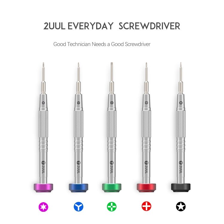 2UUL Colorful Flyshaft Screwdriver Set, Colorful Flyshaft - ORIWHIZ