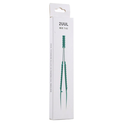 2UUL Ti02 Titanium Alloy Curved Tweezers, 2UUL Ti02 - ORIWHIZ