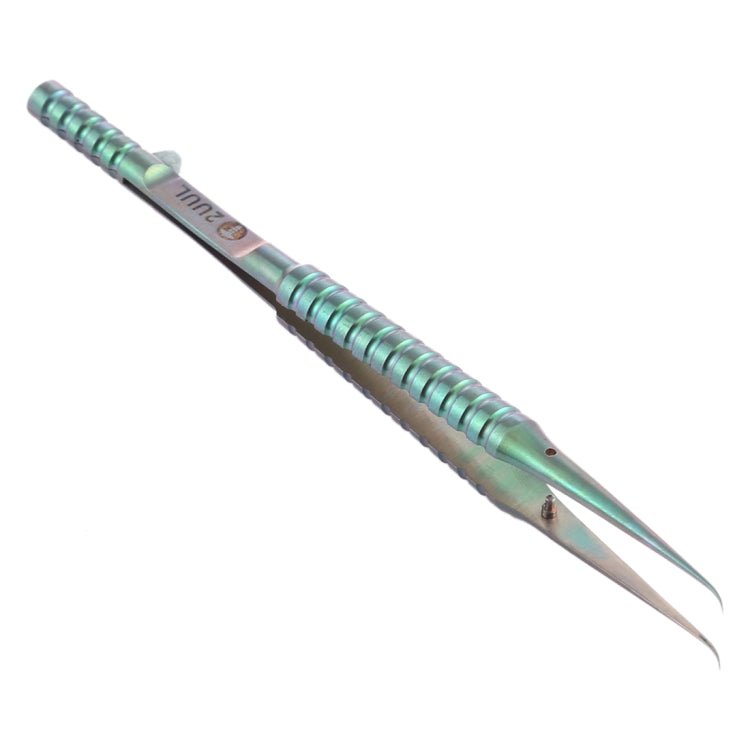 2UUL Ti02 Titanium Alloy Curved Tweezers, 2UUL Ti02 - ORIWHIZ