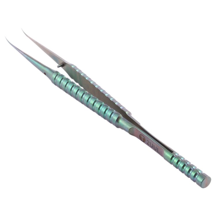 2UUL Ti02 Titanium Alloy Curved Tweezers, 2UUL Ti02 - ORIWHIZ