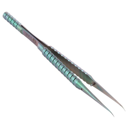 2UUL Ti02 Titanium Alloy Curved Tweezers, 2UUL Ti02 - ORIWHIZ