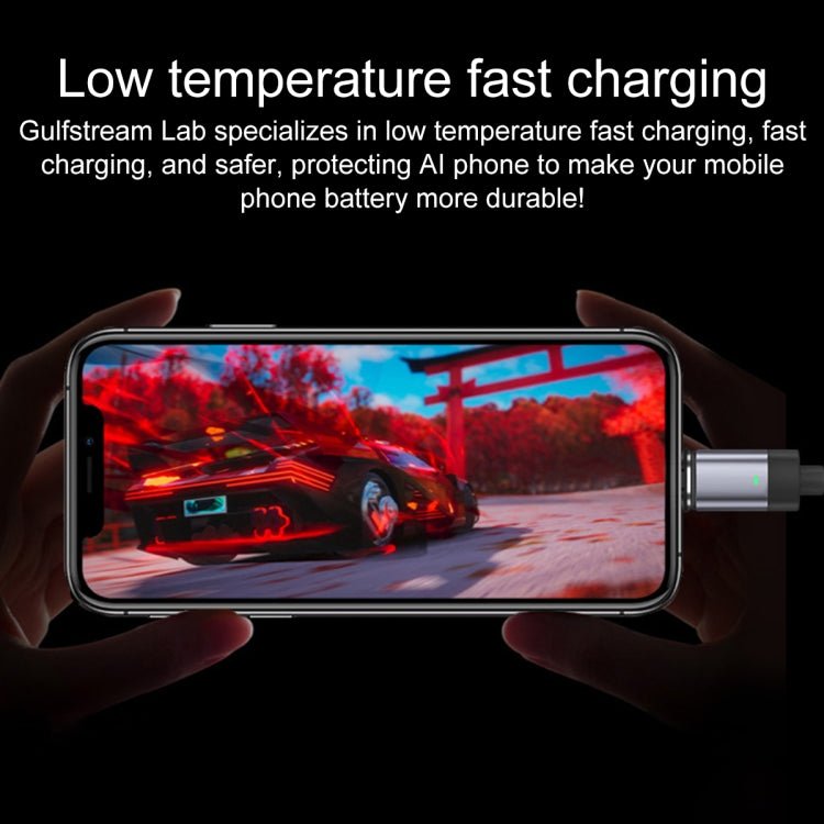 3 in 1 Fast Charging Magnetic Data Cable, Style: 1m Cable + 3 Magnetic Head, 3 in 1 - ORIWHIZ