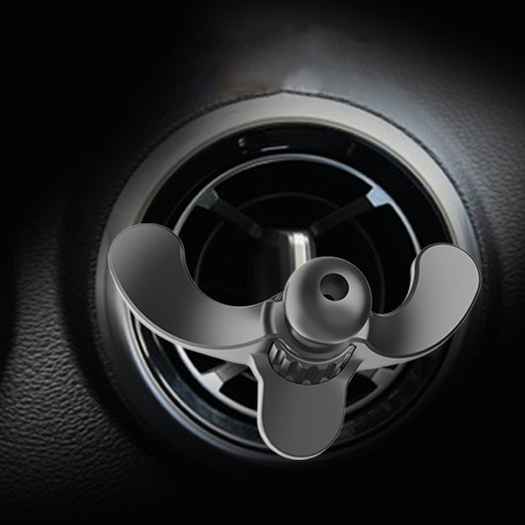 3 PCS A - 004 Car Mobile Phone Bracket Air Outlet Hook Accessories, Black - ORIWHIZ