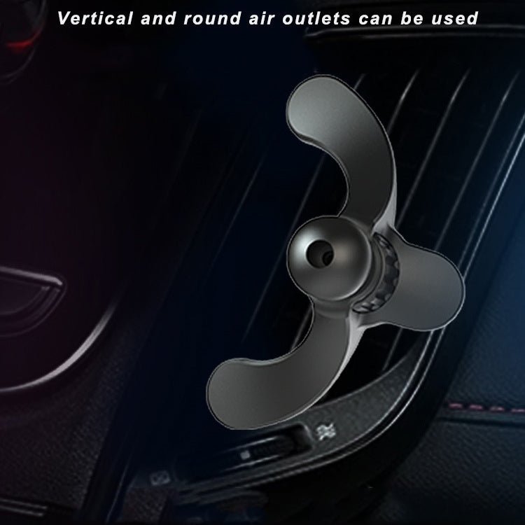 3 PCS A - 004 Car Mobile Phone Bracket Air Outlet Hook Accessories, Black - ORIWHIZ