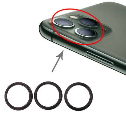 3 PCS Rear Camera Glass Lens Metal Protector Hoop Ring for iPhone 11 Pro & 11 Pro Max, For iPhone 11 Pro & 11 Pro Max - ORIWHIZ