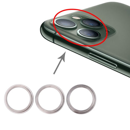 3 PCS Rear Camera Glass Lens Metal Protector Hoop Ring for iPhone 11 Pro & 11 Pro Max, For iPhone 11 Pro & 11 Pro Max - ORIWHIZ