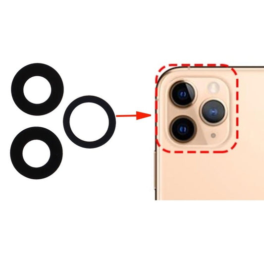 3 PCS / Set Back Camera Lens for iPhone 11 Pro, For iPhone 11 Pro - ORIWHIZ