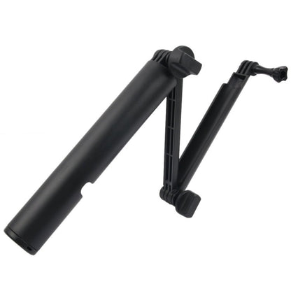 3 - Way Monopod + Magic Mount Selfie Stick for GoPro, Insta360, DJI and Other Action Cameras, Length: 24.5 - 63cm, Length: 24.5 - 63cm(Black) - ORIWHIZDJI & Insta360 AccessoriesExtendable PoleUniversal Grip Tripod