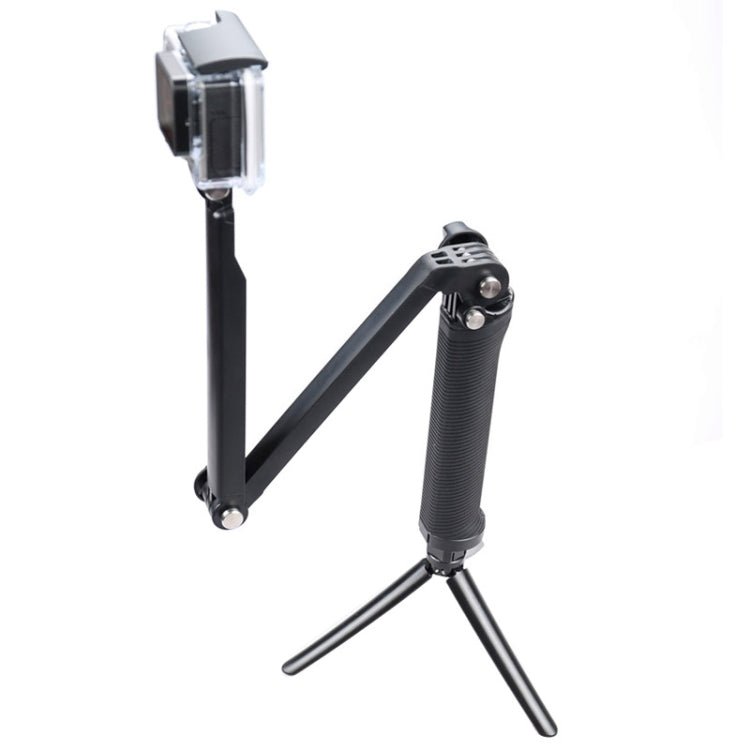 3 - Way Multi Function Extendable Monopod Tripod Folding Rotating Arm Camera Handle for GoPro, Insta360, DJI and Other Action Cameras, 3 - Way Monopod - ORIWHIZDJI & Insta360 AccessoriesExtendable PoleUniversal Grip Tripod