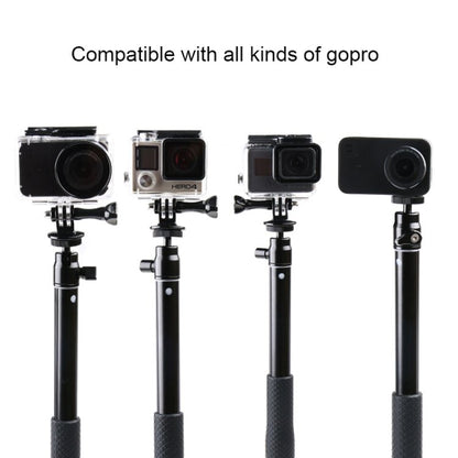 30 - 93cm Grip Foldable Tripod Holder Multi - functional Selfie Stick Monopod for GoPro, Insta360, DJI and Other Action Cameras, Phones, Length: 30 - 93cm - ORIWHIZDJI & Insta360 AccessoriesExtendable PoleUniversal Grip Tripod