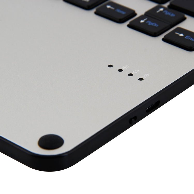 3018 Detachable Bluetooth 3.0 Aluminum Alloy Keyboard + Imitation Cloth Texture Leather Tablet Case for iPad Air / Air 2 / iPad Pro 9.7 inch, with Sleep / Water Repellent Function, 3018 - ORIWHIZApple AccessoriesiPad KeyboardiPad Keyboard For iPad Pro