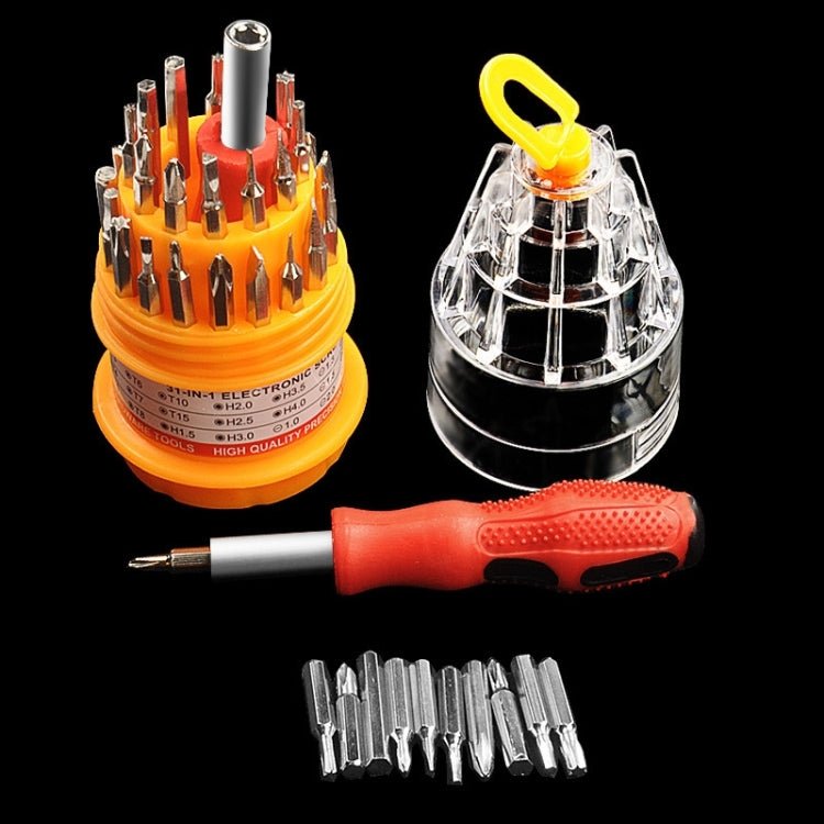 31 In 1 Small Screwdriver Cross Mobile Phone Repair Tool Pagoda Screwdriver Multifunctional Screwdriver Set, 31 in 1 Small - ORIWHIZ