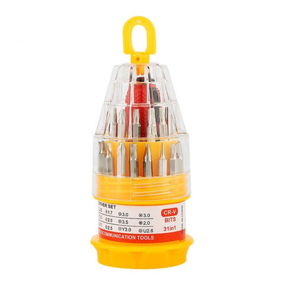 31 In 1 Small Screwdriver Cross Mobile Phone Repair Tool Pagoda Screwdriver Multifunctional Screwdriver Set, 31 in 1 Small - ORIWHIZ