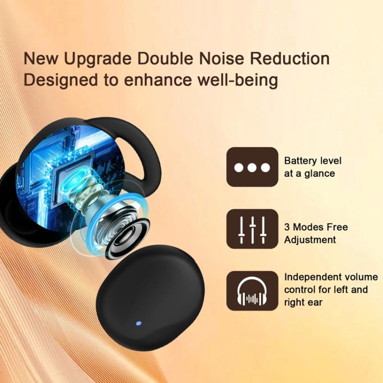 32 - Channel In - Ear Hearing Amplifier for Seniors with Charging Case Noise Reduction & Comfort Fit, APP Smart Self - Fitting, Standard Model - ORIWHIZConsumer ElectronicsHearing AidsSmart Home