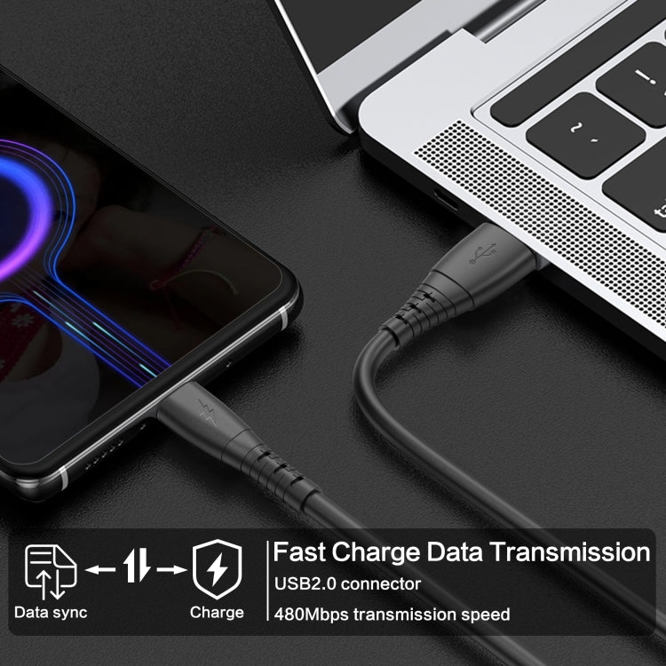 3A Micro USB Spring Charging Data Cable, Micro - ORIWHIZ