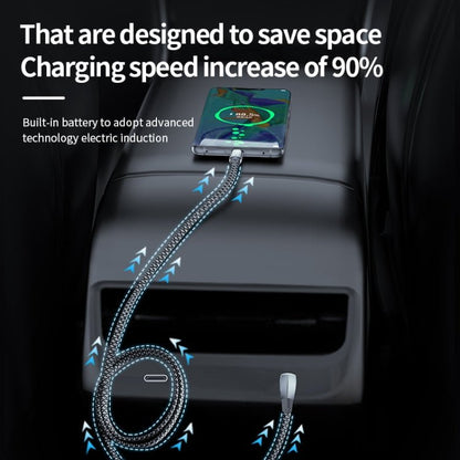 3A USB - C/Type - C to USB - C/Type - C Elbow Fast Charge Data Cable, 3A Type - C to Type - C 1.2m, 3A Type - C to Type - C 2m - ORIWHIZ