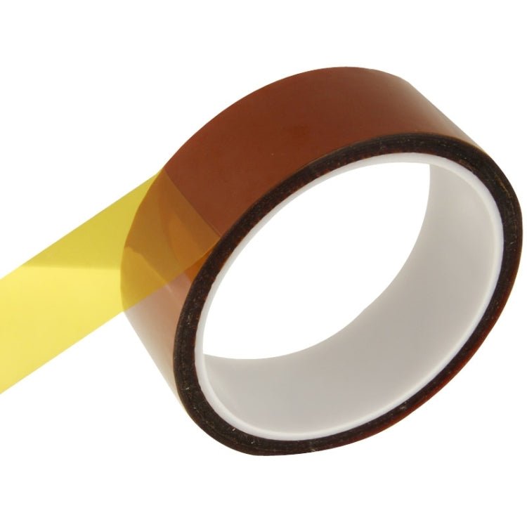 3cm High Temperature Resistant Tape Heat Dedicated Polyimide Tape for BGA PCB SMT Soldering, Length: 33m, 30mm - ORIWHIZ