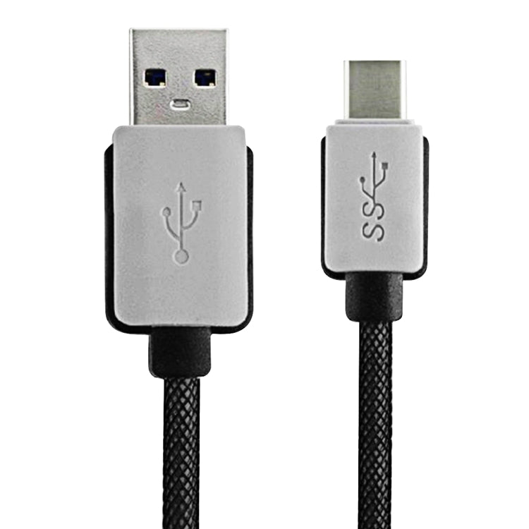 3m Woven Style 2A USB - C / Type - C 3.1 Male to USB 3.0 Male Data / Charger Cable, 3m - ORIWHIZ
