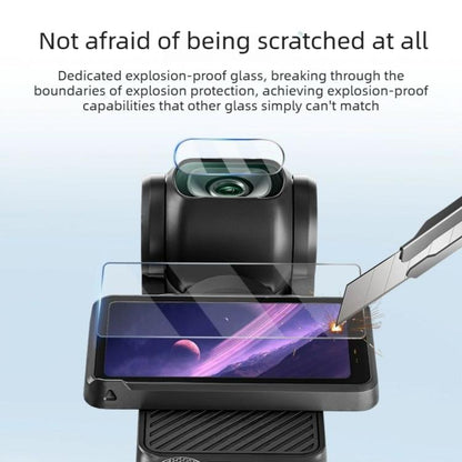 3pcs Anti - Scratch Camera Screen Film, For DJI Osmo Pocket 4 Standard Tempered Glass, For DJI Osmo Pocket 4 AR Anti - Reflective Glass - ORIWHIZDJI & Insta360 AccessoriesOsmo Pocket AccessoriesProtective Film & Stickers