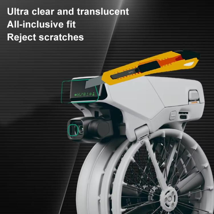 4 In 1 Drone Nano Lens Radar Scratch Resistant HD Full Wrap Protective Film, For DJI Flip CQT - ORIWHIZCQTDJI & Insta360 AccessoriesOther