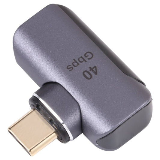 40Gbps USB - C / Type - C Male to Female Elbow Adapter, Type - C 4.0 M to F Elbow - ORIWHIZ