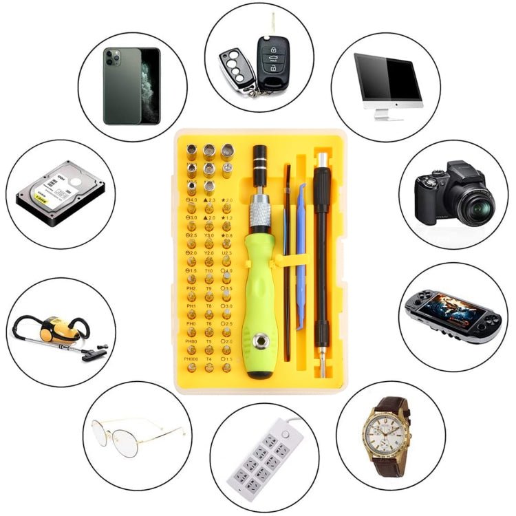 43 in 1 Multi - purpose Repair Hand Tool Screwdriver Tool Kit, 43 in 1 - ORIWHIZ