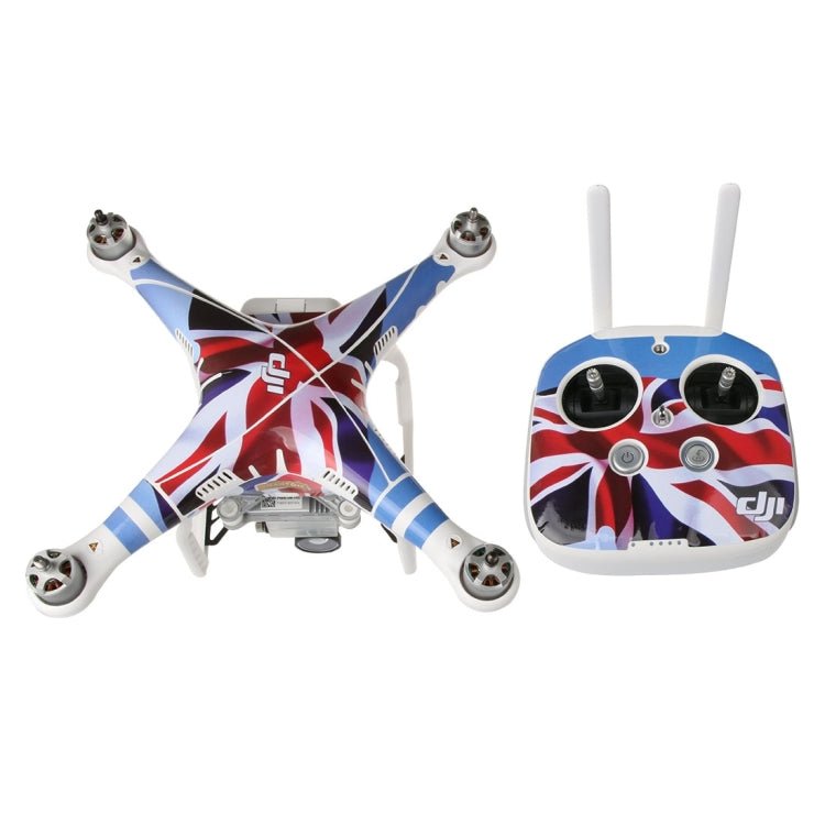 4D Imitation Carbon Fiber PVC Water Resistance Sticker Kit for DJI Phantom 3 Quadcopter & Remote Controller & Battery - ORIWHIZDJI & Insta360 AccessoriesDJI Phantom Series