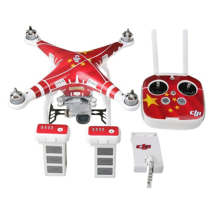 4D Imitation Carbon Fiber PVC Water Resistance Sticker Kit for DJI Phantom 3 Quadcopter & Remote Controller & Battery - ORIWHIZDJI & Insta360 AccessoriesDJI Phantom Series