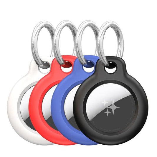 4pcs DUX DUCIS PC Keychain Locator Protective Case, For Airtag - ORIWHIZ