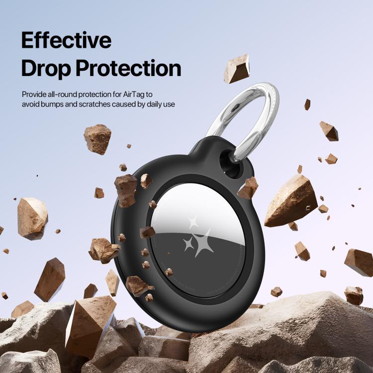 4pcs DUX DUCIS PC Keychain Locator Protective Case, For Airtag - ORIWHIZ