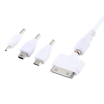 5 in 1 Multi - function Data Cable with 4 Adapters, Suitable for Mico USB / HDMI / Nokia 2.0 / iPhone 4, 5 in 1 - ORIWHIZ