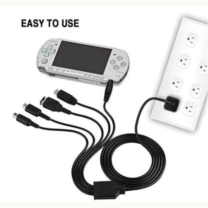 5 - in - 1 USB Charging Cable for Wii U / NEW 3DSXL / NEW 3DS / NDS LITE SP / PSP - ORIWHIZNintendo AccessoriesNintendo Accessories Charger & PowerToys & Hobbies
