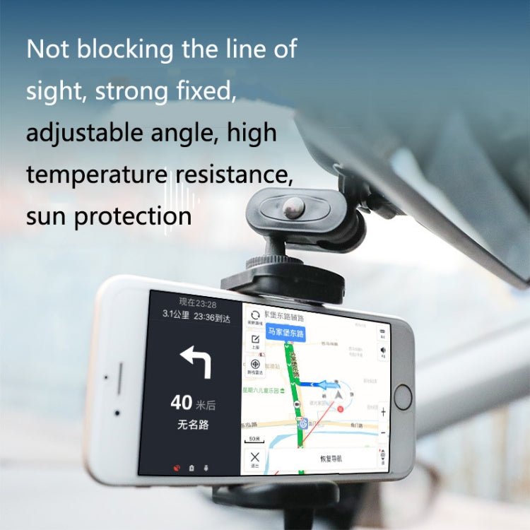 5 PCS Car Rearview Mirror Phone Suction Cup Holder, Mirror Phone Suction Cup Holder - ORIWHIZ
