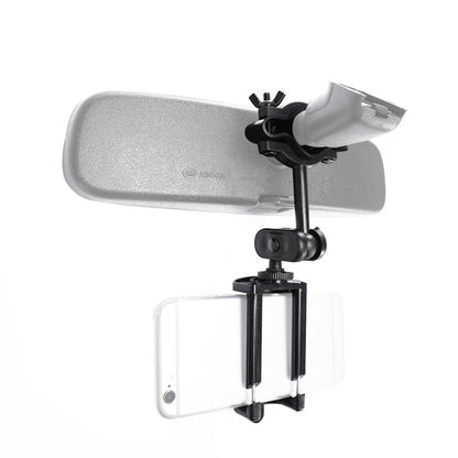 5 PCS Car Rearview Mirror Phone Suction Cup Holder, Mirror Phone Suction Cup Holder - ORIWHIZ