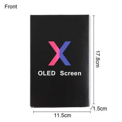 50 PCS Cardboard Packaging Black Box for iPhone X LCD Screen, Packaging Box for X OLED - ORIWHIZ