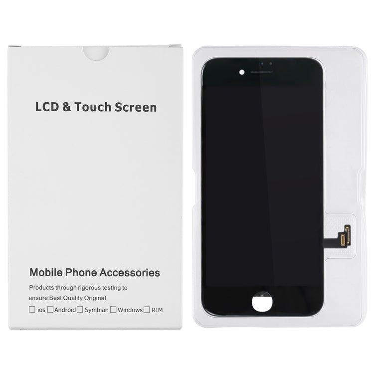 50 PCS Cardboard Packaging White Box for iPhone 8 Plus / 7 Plus LCD Screen, i8 Plus / i7 Plus Packaging Box - ORIWHIZ
